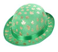 Oxxggkao Chapeau vert pour la Saint-Patrick - Décoration de festival national irlandais - Accessoires de fête irlandais - Casquette de fête pour adulte - Femme et homme