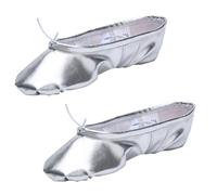 Oxxggkao Chaussures de danse orientale folkloriques unisexes pour pieds spéciaux, couleurs argentées, dorées, séchage rapide