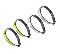 Oxxggkao Clip de pantalon de vélo léger avec bandes réfléchissantes, collier de serrage réglable pour cyclisme, course à pied et randonnée, bande réfléchissante légère