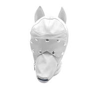 Oxxggkao Coiffe pour chien avec cache-yeux pour Halloween, cosplay, bal masqué avec cordon de serrage réglable pour homme et femme