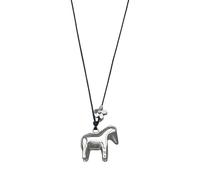 Oxxggkao Collier avec pendentif en cuivre avec pendentif délicat cheval et fleur
