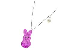 Oxxggkao Collier avec pendentif lapin coloré parfait pour un cadeau d'amitié, collier pour ami et enfant, collier avec pendentif Lagomorph, One Size, Comme décrit, Comme décrit.