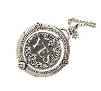 Oxxggkao Collier en cuivre unisexe avec pendentif en forme de pièce de monnaie pour un usage quotidien ou comme cadeau Collier chaîne réglable, One Size, Comme décrit, Comme décrit.