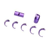 Oxxggkao Compteur de méditations étanche avec anneaux remplaçables Appareil numérique de suivi de fitness pour exercice de prière Appareil de comptage de méditation