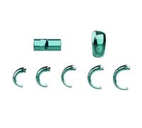 Oxxggkao Compteur de méditations étanche avec anneaux remplaçables Appareil numérique de suivi de fitness pour exercice de prière Appareil de comptage de méditation