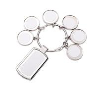 Oxxggkao Consommables de transfert multi-formes pour pendentif pour cadeau créatif, porte-clés en métal, personnalisation, porte-clés, fabrication de bijoux, doré, b, taille unique