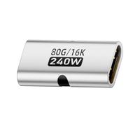 Oxxggkao Convertisseurs adaptateurs USB 4.0.0 en métal avec transmission rapide 80 Gbit/s Charge 240 W pour une entreprise fiable