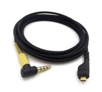 Oxxggkao Cordon de rechange pour casque de jeu Arctis 3 5 7 3,5 mm 2 m de long 198,1 cm de long - Cordon d'extension pour casque de jeu Arctis 3 5 7 - Embout pour écouteurs - Crochet d'oreille