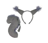 Oxxggkao Costume d'écureuil pour enfants avec queue de serre-tête pour enfants et adultes