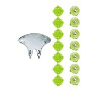 Oxxggkao Crampons légers à installation rapide pour l'entraînement, adhérence sûre sur les surfaces glacées/humides changent rapidement les pointes de golf