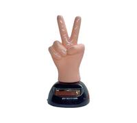 Oxxggkao Creative Solar Finger Bobblehead Toy Friendly Dashboard Styles Amusant Solaire Shaking Finger Toy For Cars & Bureaux Cute Car Interior Styles