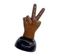 Oxxggkao Creative Solar Finger Bobblehead Toy Friendly Dashboard Styles Amusant Solaire Shaking Finger Toy For Cars & Bureaux Cute Car Interior Styles