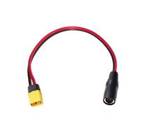 Oxxggkao DC8020 Câble adaptateur 30 cm 14 AWG Câble d'alimentation de conversion pour générateur solaire Câble de batterie de voiture à distance
