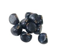 Oxxggkao Dés compacts à 3 faces en acrylique double couleur pour les jeux éducatifs et l'apprentissage des probabilités