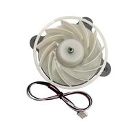 Oxxggkao Design original DA31 00345A Moteur de ventilateur de réfrigérateur avec connecteur à 3 broches Solution de refroidissement efficace pour réfrigérateurs Compatible moteur de ventilateur
