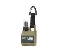 Oxxggkao Distributeur d'aérosol portable 80 ml avec clip de suspension sécurisé anti-fuite pour les tâches de plein air, le quotidien, les voyages