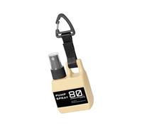 Oxxggkao Distributeur d'aérosol portable 80 ml avec clip de suspension sécurisé anti-fuite pour les tâches de plein air, le quotidien, les voyages