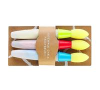 Oxxggkao Do It Yourself Lot de 3 pinceaux à craie pour trottoir pour art dynamique sur différentes surfaces Outils d'art créatif