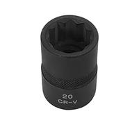 Oxxggkao Douille à 10 points pour moto - Écrou de bras inférieur - Compatible avec réparation - Outil spécial - Clé à broche pour cylindre hydraulique - Extension robuste réglable