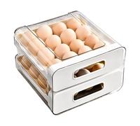 Oxxggkao Eggy Plateau avec tiroir pour économiser de l'espace pour réfrigérateur