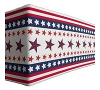 Oxxggkao Élégant drapeau de table commémoratif historique fabriqué à partir de tissu de lin robuste résistant