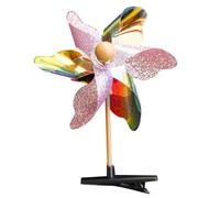 Oxxggkao Épingle à cheveux colorée en forme de moulin à vent pour enfants - Jolie breloque mignonne - Pince à cheveux esthétique Y2k - Accessoires pour festival - Barrettes pour la vie quotidienne