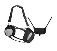 Oxxggkao Étui de protection pour haut-parleur avec fond antidérapant et ceinture à bandoulière réglable pour Boombox 4 avec/sans sac de téléphone