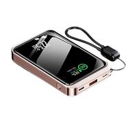 Oxxggkao Étui de rangement universel pour batterie avec affichage numérique visible et port de type C à charge rapide