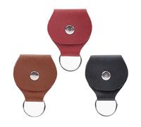 Oxxggkao Étui souple pour médiator de guitare - Conteneur portable en polyuréthane texturé