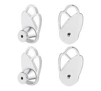 Oxxggkao Fermoirs de boucles d'oreilles élégants avec structure en aile, confortables pour les lobes d'oreille délicats en forme d'aile, taille unique, Comme décrit