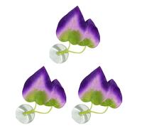 Oxxggkao Feuilles artificielles colorées pour l'élevage de bettas et pour améliorer l'esthétique des aquariums