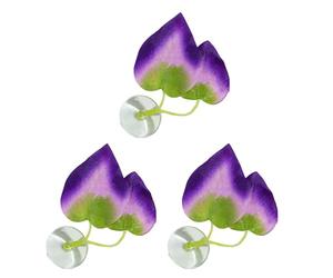 Oxxggkao Feuilles artificielles colorées pour l'élevage de bettas et pour améliorer l'esthétique des aquariums