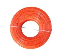 Oxxggkao Fil professionnel rond en nylon de 1,6/2,0/2,4 mm, longueur 100 m pour la maison et le parc