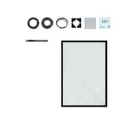 Oxxggkao Filet de protection de rechange pour aquarium, empêche les sauts, comprend des supports de montage robustes anti-fugue pour aquarium, filet anti-saut