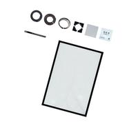 Oxxggkao Filet de protection de rechange pour aquarium, empêche les sauts, comprend des supports de montage robustes anti-fugue pour aquarium, filet anti-saut