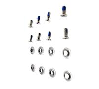 Oxxggkao Fixations de ski robustes et résistantes aux intempéries - Filetage sécurisé - Installation sans outil - Pour équipements de sports de neige - Vis de fixation en acier - Installation rapide