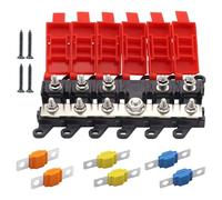 Oxxggkao Fusibles solides bloquant le circuit de dérivation primaire 200 A - Construction étanche - Convient pour les bateaux de camping - Protection de circuit marin