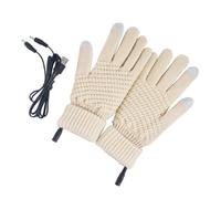 Oxxggkao Gants pour écrans tactiles 10 x 15 cm USB chauffants doux et confortables pour les aventures en plein air dans un environnement froid 1 paire