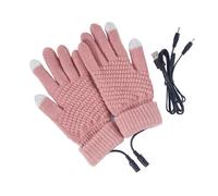 Oxxggkao Gants pour écrans tactiles 10 x 15 cm USB chauffants doux et confortables pour les aventures en plein air dans un environnement froid 1 paire
