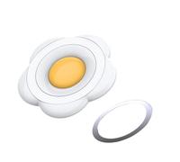 Oxxggkao Général - Adaptateur de support de téléphone à tête sphérique de 17 mm - Convient pour Qi2 - Pour téléphone de voiture et diffusion en direct