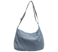 Oxxggkao Grand sac à main unisexe décontracté avec sangle réglable, sac à bandoulière pratique pour les aventures quotidiennes, sac tendance polyvalent, bleu