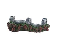 Oxxggkao Grande muraille artificielle pour aquariums - Décoration de paysage - Grotte pour poissons et crevettes - Décoration de troncs d'arbre creux