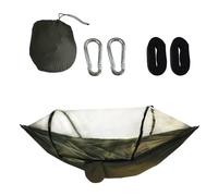 Oxxggkao Hamac pliable avec protection intégrée pour faciliter le camping - Hamac en tissu robuste