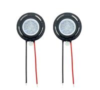 Oxxggkao Haut-Parleur Miniature de 15 mm avec magnétique Interne, 8 Ohm, Puissance 0, 5 W, étanche pour Tablette, téléphone, Ordinateur, Trompette, Petit Haut-Parleur