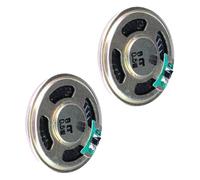 Oxxggkao Haut-parleur miniature en métal 4 cm 8 Ohm 0,5 W pour un son clair dans des appareils compacts Haut-parleurs métalliques