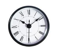 Oxxggkao Horloge à quartz antique de 70 mm avec chiffres arabes/romains - Décoration murale pour la maison, les bureaux, les rappels de l'heure, la décoration de la chambre
