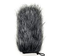 Oxxggkao Housse de protection contre le vent en fourrure pour microphone - 9-24 cm - Coupe-vent - Filtre anti-pop en fourrure