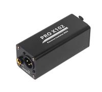 Oxxggkao Hums Eliminators Appareil de réduction du bruit de guitare avec sortie XLR pour studio et intégration sans problème Filtre de bruit stéréo