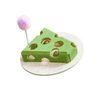 Oxxggkao Identity Entertaining Jouet à mâcher en forme de sphère de péage Appendice Exercice Augmenter Long Permanent Perçu Bâtiment Usage Intérieur Participatif Perçu Fromage Chaton Jouet