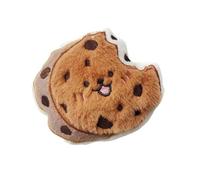 Oxxggkao Jouet couineur en peluche pour chien facile à transporter pour l'extérieur et l'aventure, biscuit en peluche pour l'ennui en intérieur, divertissement, mastication pour réduire le stress en